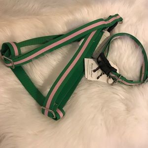 Harry Barker Watermelon Dog Collar and Harness Set